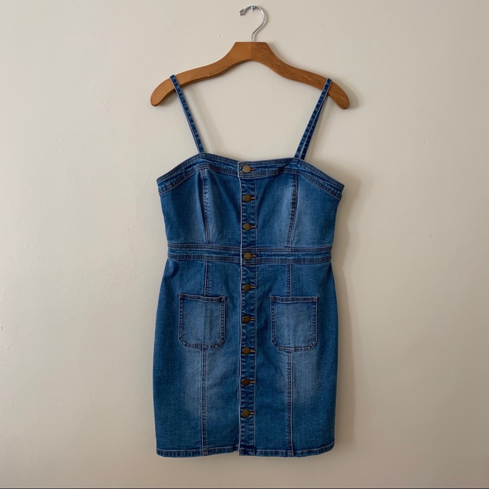 Denim Mini Dress